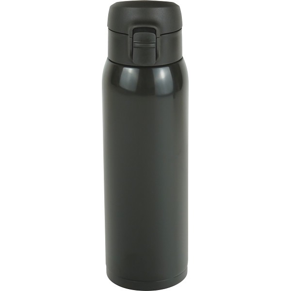 御祝.お返し,引出物,記念品は:モテコ　ワンタッチ栓マグボトル（５００ｍｌ） ブラック RH-1676