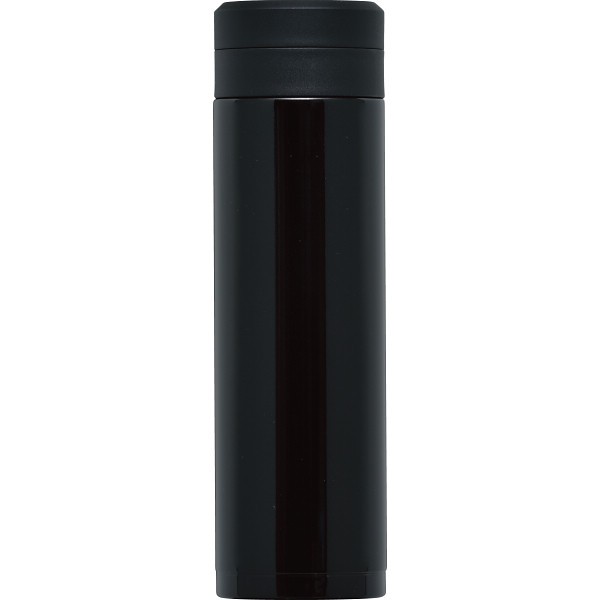 御祝.お返し,引出物,記念品は:オミット　スリムマグボトル（３００ｍｌ） ブラック RH-1498