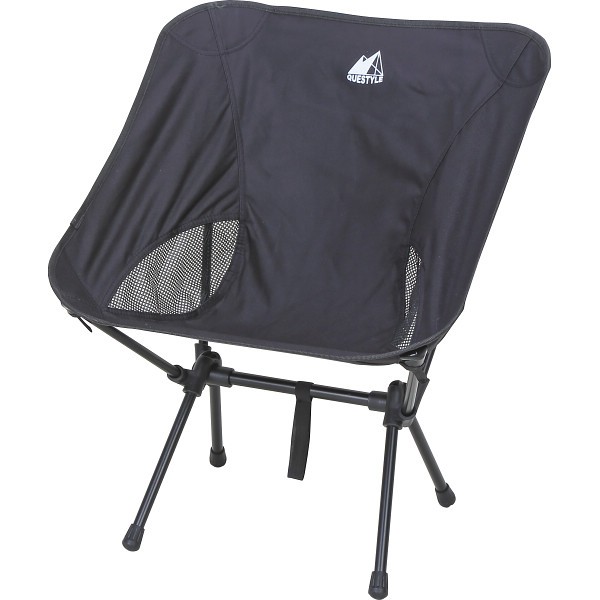 御祝.お返し,引出物,記念品は:クエスタイル　アウトドアチェア ブラック O42T002B