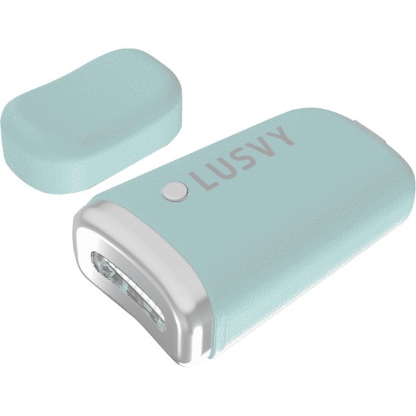 御祝.お返し,引出物,記念品は:ＬＵＳＶＹ　超音波式アイケア ミントブルー LEYEC1000MBL