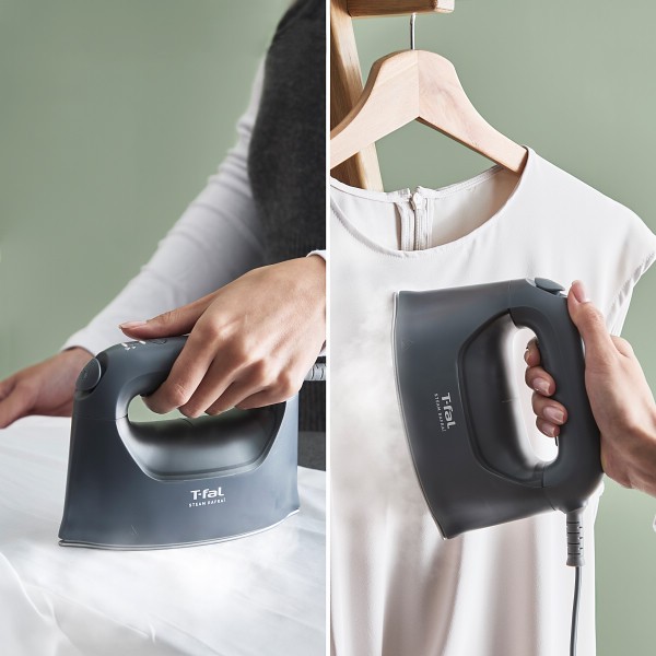 御祝.お返し,引出物,記念品は:ティファール　スチームラフレチャコールグレ— DV8075J0