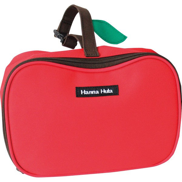 御祝.お返し,引出物,記念品は:ハンナフラ　りんごマルチポーチ（おむつポーチ） アップルレッド CPOP-24