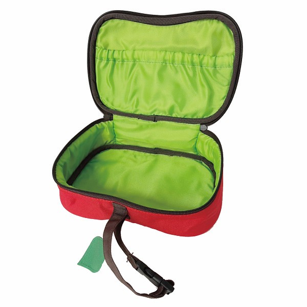 御祝.お返し,引出物,記念品は:ハンナフラ　りんごマルチポーチ（おむつポーチ） アップルレッド CPOP-24