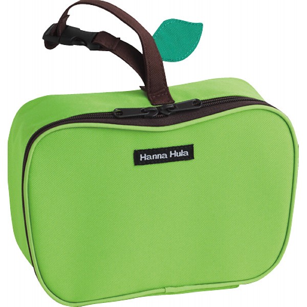 御祝.お返し,引出物,記念品は:ハンナフラ　りんごマルチポーチ（おむつポーチ） アップルグリーン CPOP-25