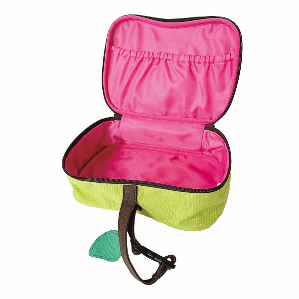 御祝.お返し,引出物,記念品は:ハンナフラ　りんごマルチポーチ（おむつポーチ） アップルグリーン CPOP-25