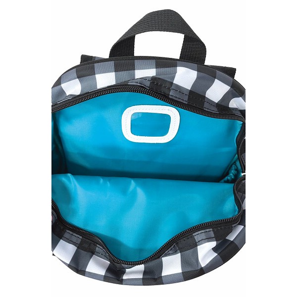 御祝.お返し,引出物,記念品は:ハンナフラ　キッズ　リュックサック ギンガムブラック CRU-GBK