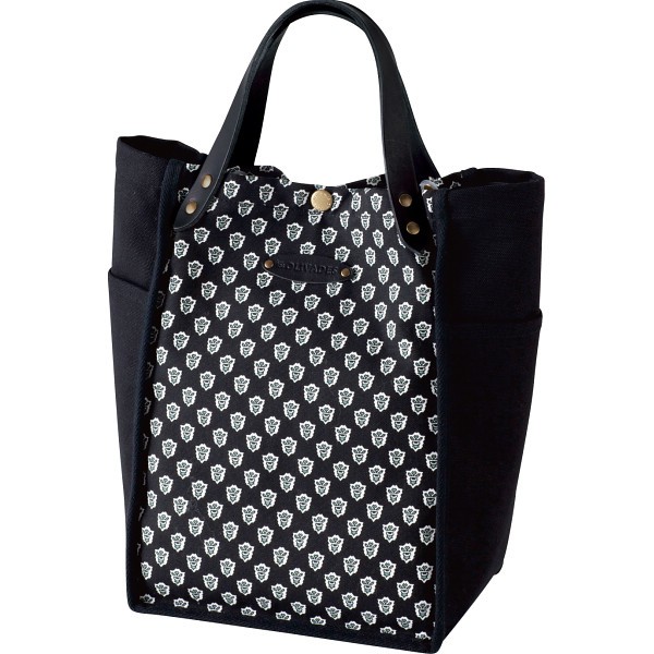 御祝.お返し,引出物,記念品は:レゾリヴァード　パイピングトート ブラック bg024BK