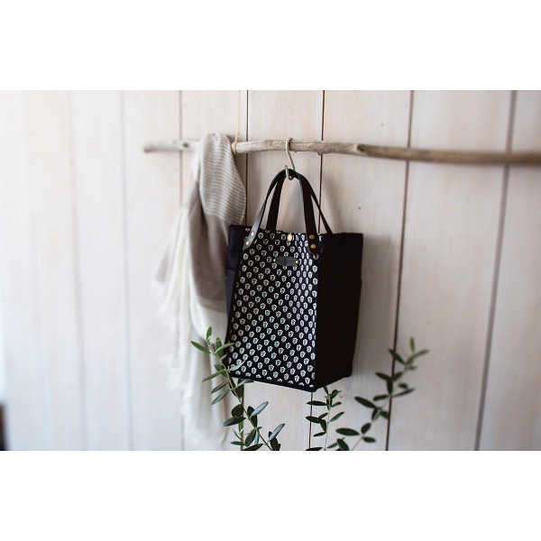 御祝.お返し,引出物,記念品は:レゾリヴァード　パイピングトート ブラック bg024BK