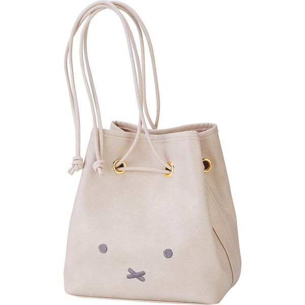 御祝.お返し,引出物,記念品は:ディック・ブルーナ　ミッフィーショルダーバッグ グレージュ BN2073GY-4