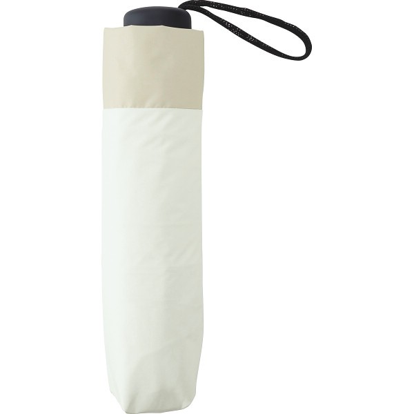 御祝.お返し,引出物,記念品は:ジミージー　晴雨兼用ＵＶ加工　折りたたみ傘（５５ｃｍ） オフホワイト・ベージュ１ 1759906