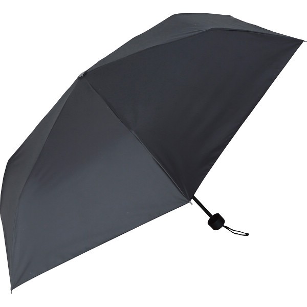 御祝.お返し,引出物,記念品は:ジミージー　晴雨兼用ＵＶ加工　折りたたみ傘（５５ｃｍ） ブラック１ 1759907