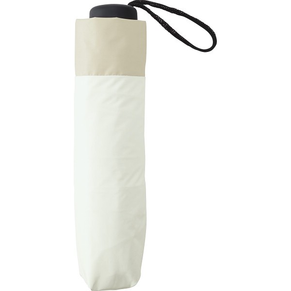 御祝.お返し,引出物,記念品は:ジミージー　晴雨兼用ＵＶ加工　折りたたみ傘（５５ｃｍ）遮熱タイプ オフホワイト・ベージュ２ 1759909