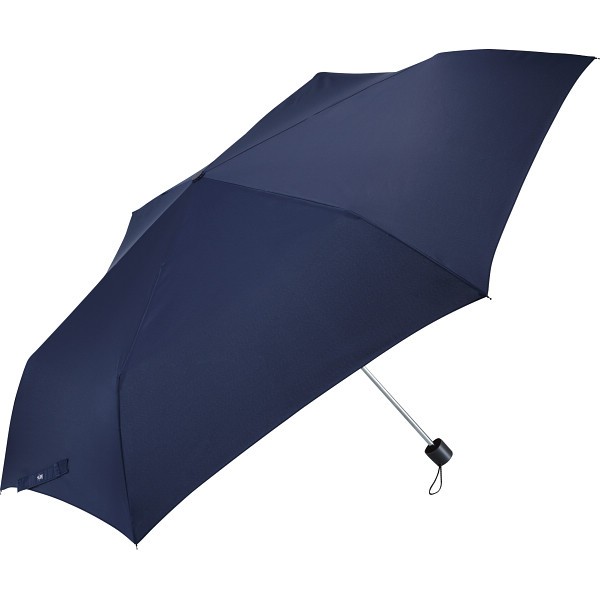 御祝.お返し,引出物,記念品は:ウォーターフロント　キューダス（Ｒ）ビッグサイズ折りたたみ傘６３ｃｍ ダークネイビー U363-1260DN1-B6