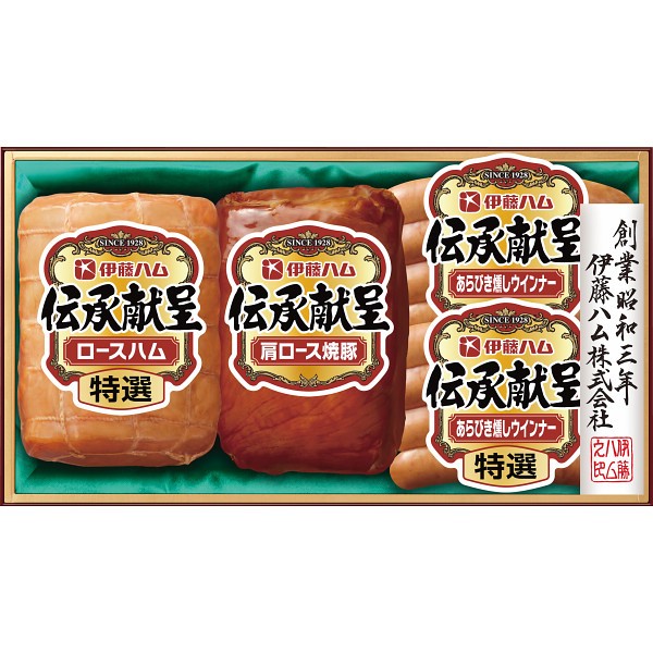 御祝.お返し,引出物,記念品は:伊藤ハム　伝承献呈ギフト IG-501
