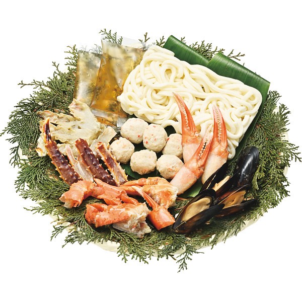 御祝.お返し,引出物,記念品は:海鮮かに鍋（２〜３人前） 1782161