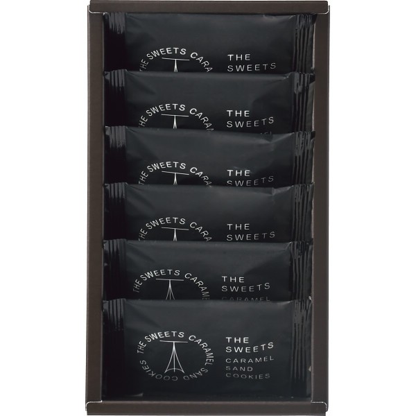 御祝.お返し,引出物,記念品は:ザ・スウィーツ　キャラメルサンドクッキー（６個） RSCS6