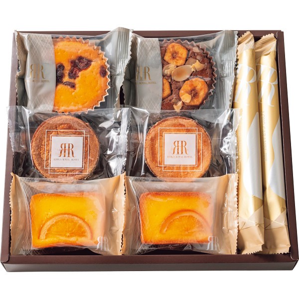 御祝.お返し,引出物,記念品は:リーガロイヤルホテル　ロイヤル・ガトー・アンサンブル（８個） RRB-01A