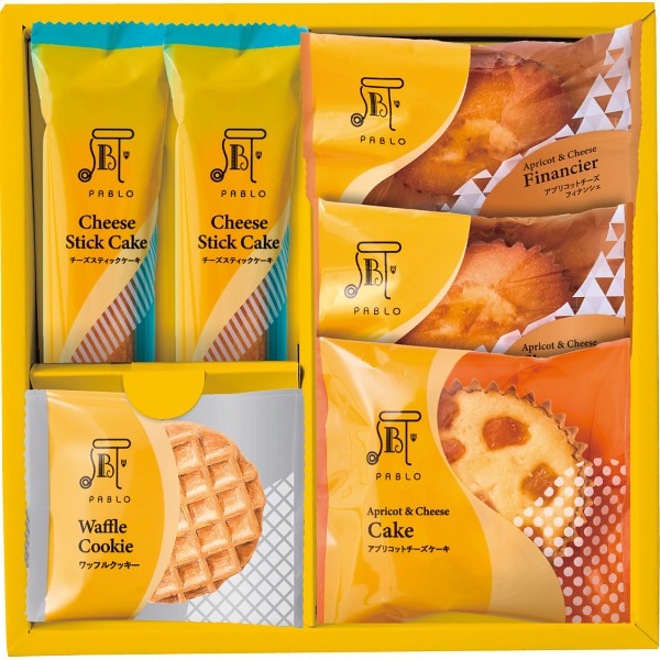 御祝.お返し,引出物,記念品は:ＰＡＢＬＯ　スイーツアトリエ（７個） PBAｰ01A