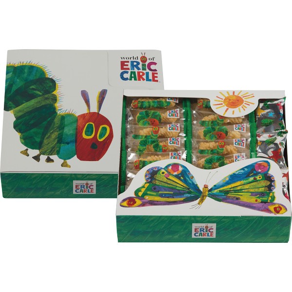 御祝.お返し,引出物,記念品は:☆はらぺこあおむし☆　おやつアソート HA-15S