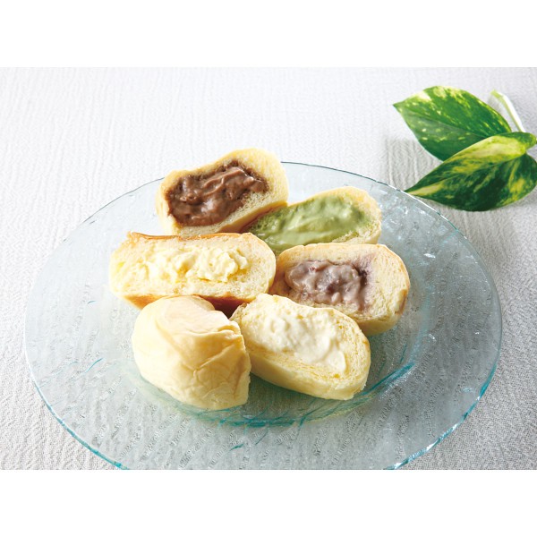 御祝.お返し,引出物,記念品は:八天堂　くりーむパン９個詰合せ 1747839