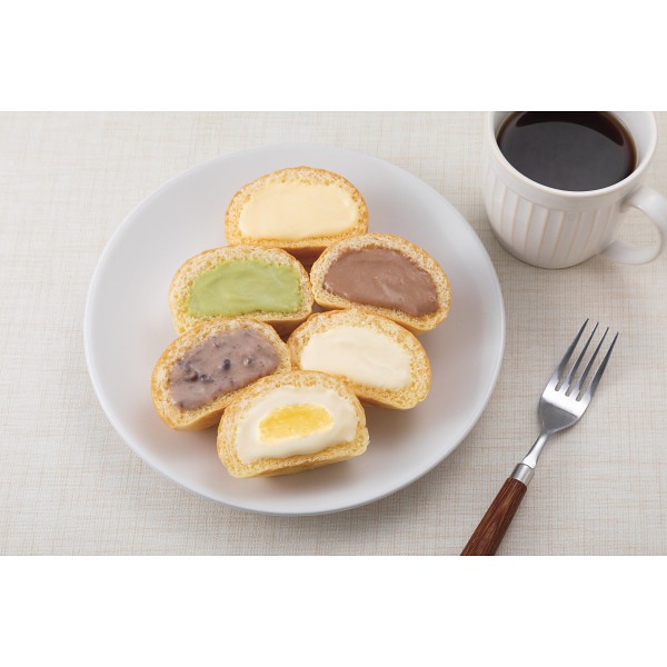 御祝.お返し,引出物,記念品は:八天堂　とろける瀬戸内くりーむパンレモン６種１２個詰合せ 1782359