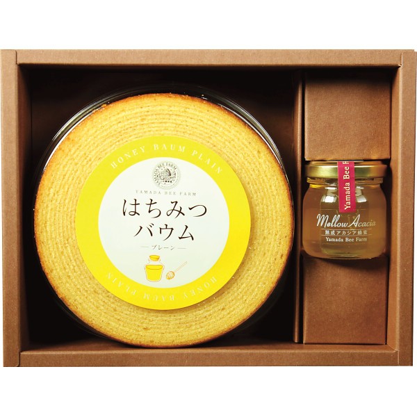 御祝.お返し,引出物,記念品は:山田養蜂場　はちみつバウムセット 78495 