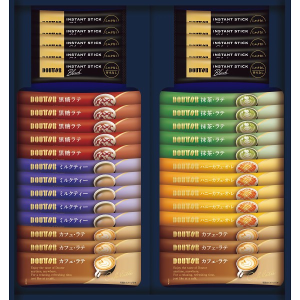 御祝.お返し,引出物,記念品は:ドトール　インスタントスティックアソートギフトセット DIA-30 