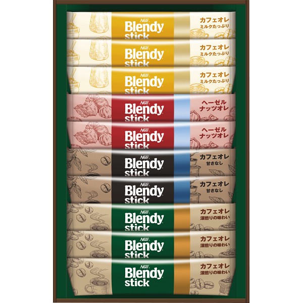 御祝.お返し,引出物,記念品は:ＡＧＦ　ブレンディスティック　カフェオレコレクション BSTｰ10D