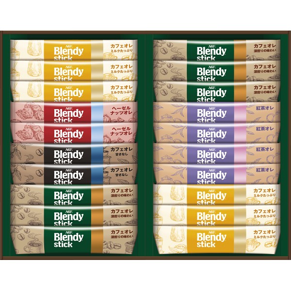 御祝.お返し,引出物,記念品は:ＡＧＦ　ブレンディスティック　カフェオレコレクション BST-20D