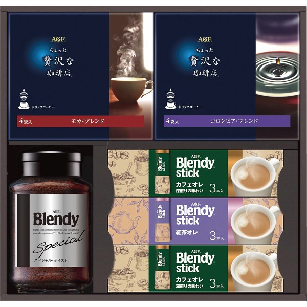 御祝.お返し,引出物,記念品は:ＡＧＦ　ドリップ＆インスタントコーヒーギフト MQZｰ30D