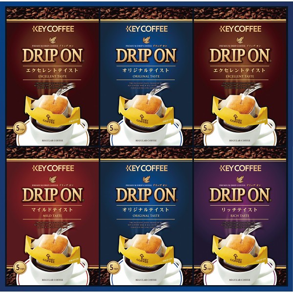 御祝.お返し,引出物,記念品は:キーコーヒー　ドリップオンコーヒーギフト（３０袋） CAG-30N