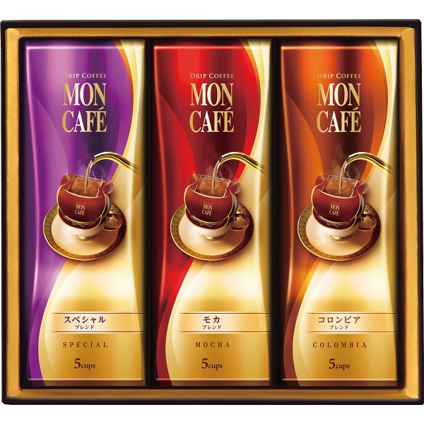 御祝.お返し,引出物,記念品は:モンカフェ　ドリップコーヒーギフト MSD-3