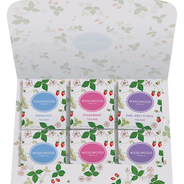 御祝.お返し,引出物,記念品は:ウェッジウッド　ワイルド　ストロベリー　ティーバッグ WN15P