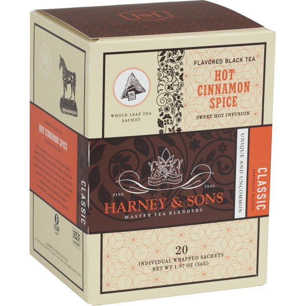御祝.お返し,引出物,記念品は:ハーニー＆サンズ　ホット・シナモン・スパイス　ラップドサシェ 35525