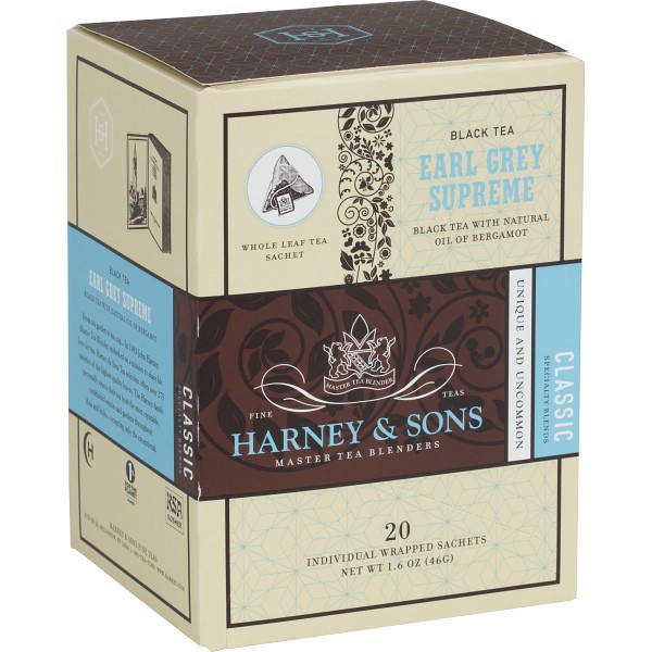 御祝.お返し,引出物,記念品は:ハーニー＆サンズ　アールグレイ・シュプリーム　ラップドサシェ 35523