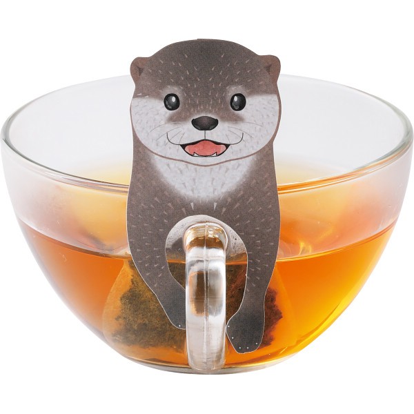 御祝.お返し,引出物,記念品は:コツメカワウソのティーバッグ　アップルティー（４包入） D058