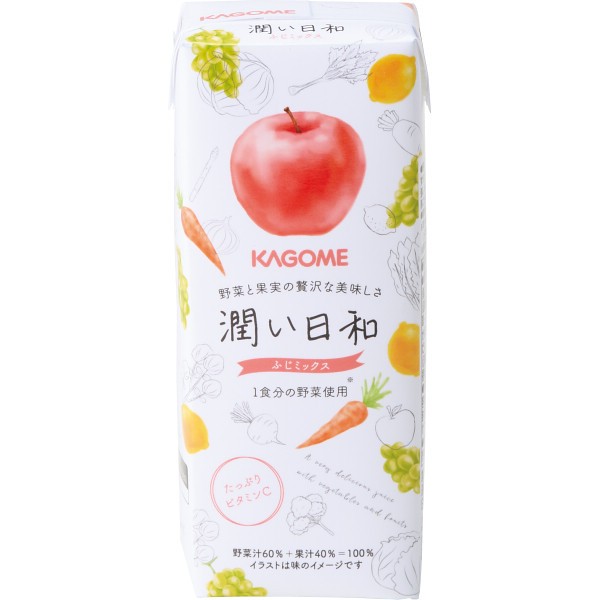 御祝.お返し,引出物,記念品は:カゴメ　潤い日和（９本） URB-20T