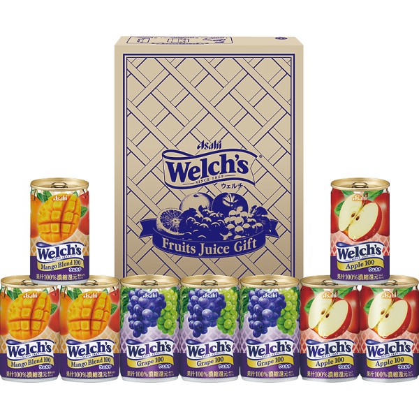 御祝.お返し,引出物,記念品は:「ウェルチ」　１００％果汁ギフト（９本） W13
