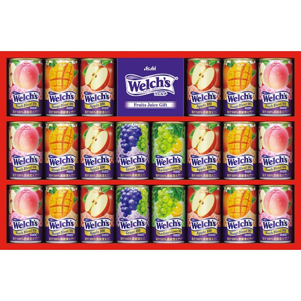御祝.お返し,引出物,記念品は:「ウェルチ」　１００％果汁ギフト（２２本） WS30T