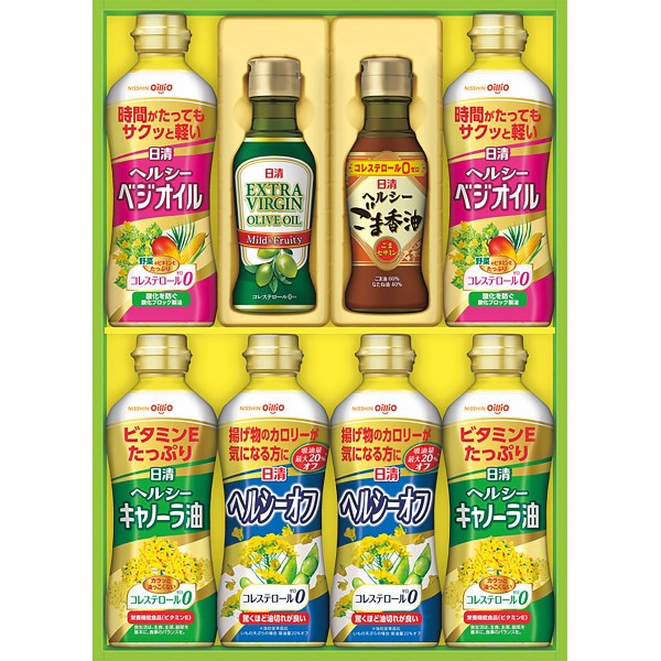 御祝.お返し,引出物,記念品は:日清　オイルバラエティギフト OV-40A
