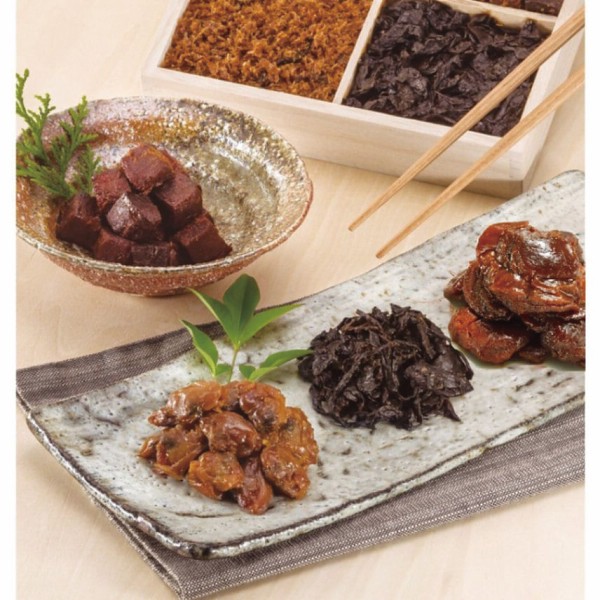 御祝.お返し,引出物,記念品は:新橋玉木屋　佃煮詰合せ６種入 TK-6