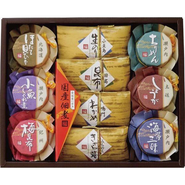 御祝.お返し,引出物,記念品は:安田の佃煮　佃煮の故郷から TS-55