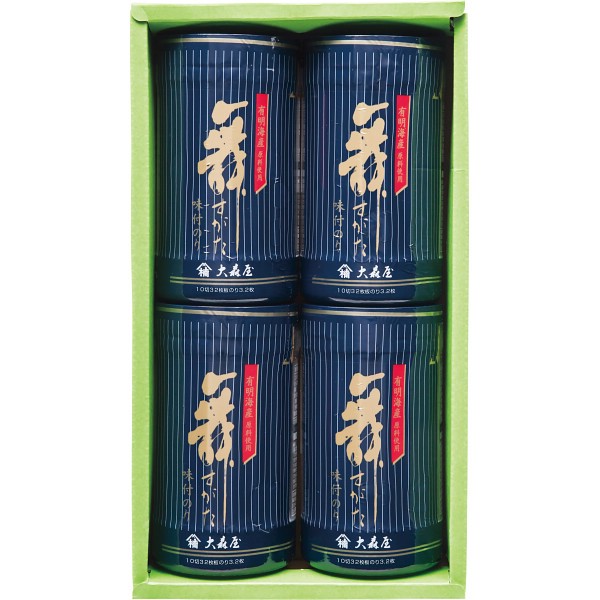 御祝.お返し,引出物,記念品は:大森屋　舞すがた味付のり卓上詰合せ NA-20G