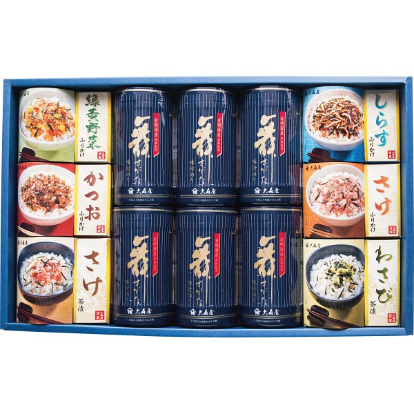 御祝.お返し,引出物,記念品は:大森屋　舞すがたバラエティ詰合せ NTFｰ50G