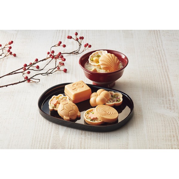 御祝.お返し,引出物,記念品は:極和膳　加賀の福籠　お吸い物・お茶漬け最中詰合せ KK-50