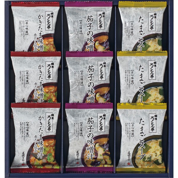 御祝.お返し,引出物,記念品は:ろくさん亭　道場六三郎　フリーズドライギフト ML-15