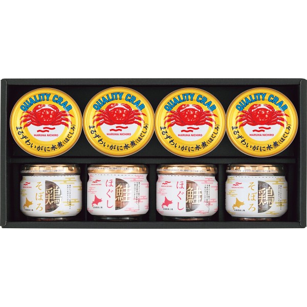 御祝.お返し,引出物,記念品は:かに缶詰・瓶詰詰合せ MB-5