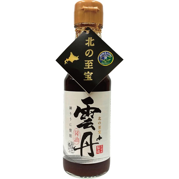 御祝.お返し,引出物,記念品は:北の至宝　雲丹醤油（１５０ｍｌ）