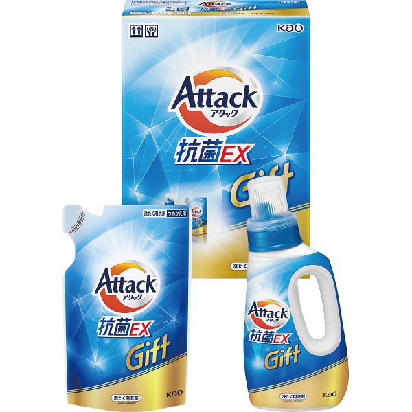御祝.お返し,引出物,記念品は:花王　アタック抗菌ＥＸギフト K･AR-10A