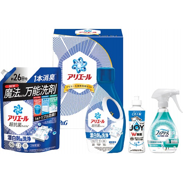 御祝.お返し,引出物,記念品は:Ｐ＆Ｇ　アリエール　液体洗剤セット PGCG-30F